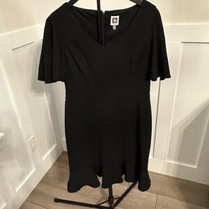 Anne Klein Black Mini Dress
